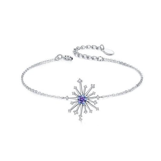 Carpe Diem Silver Crystal Sparkler Bracelet