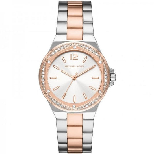 Lennox Pavé Two-Tone Watch