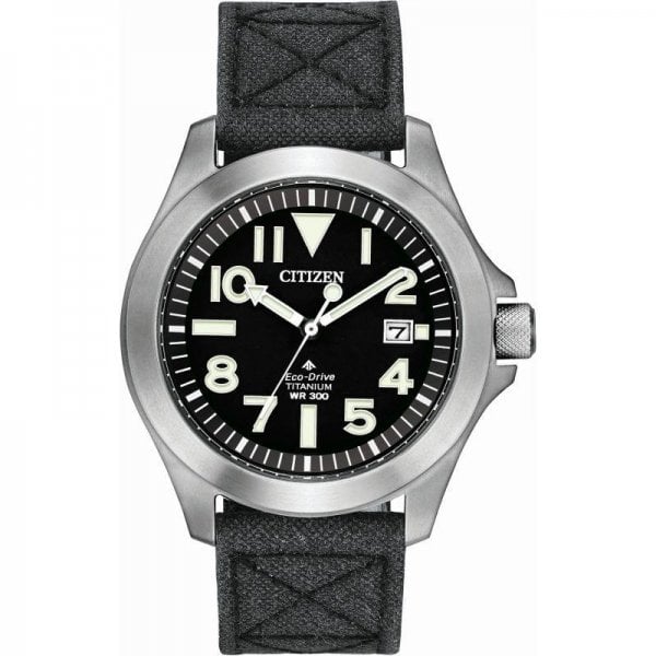 Men's Eco-Drive Titanium Watch