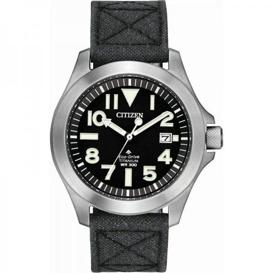 Men's Eco-Drive Titanium Watch