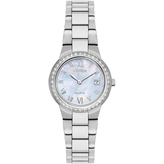 Ladies Silhouette Crystal Watch