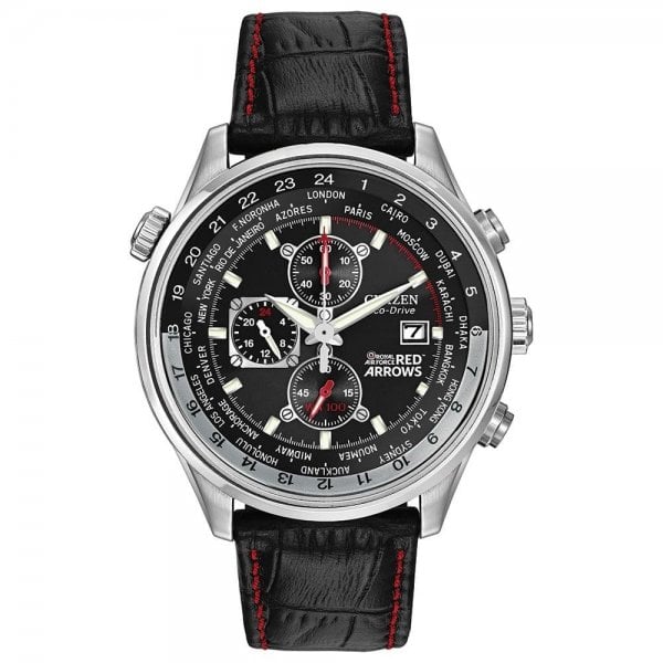 Gents Eco-drive Red Arrows Chronograph Watch