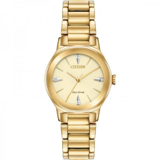 Ladies Eco Drive Axiom Diamond Watch