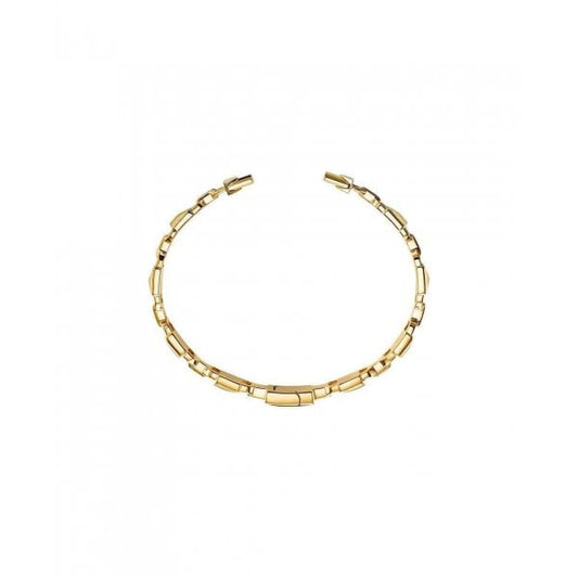 Mercer Sterling Silver Gold plated Link Bangle