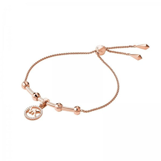 Rose Gold Plated Logo Starter Bracelet - size medium