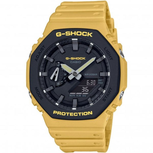 G-Shock Classics Layered Bezel Yellow Watch