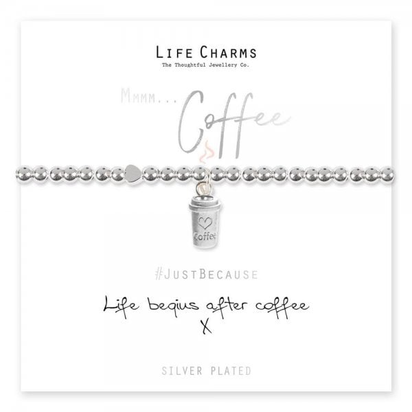 Life begins after coffee Bracelet
