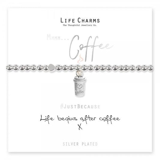 Life begins after coffee Bracelet