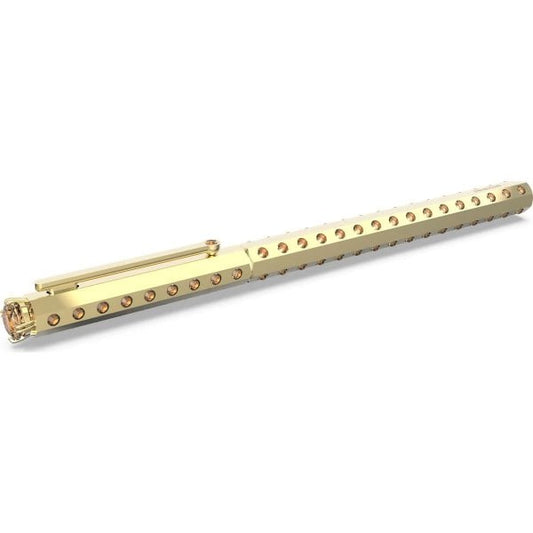 Ballpoint pen, Statement, Yellow, Gold-tone plated