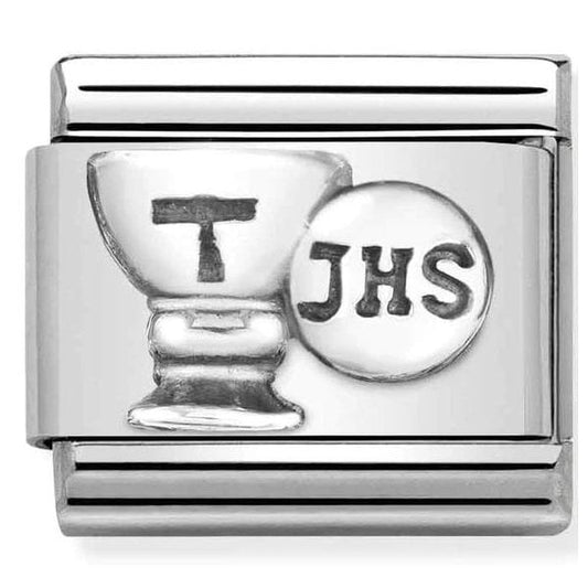 Silver Chalice and Host Charm