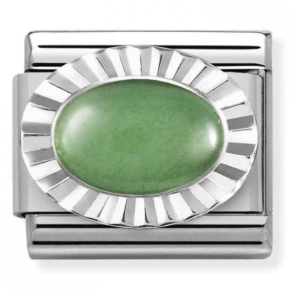 Oval Green Aventurine