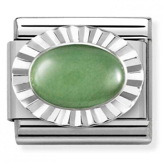 Oval Green Aventurine