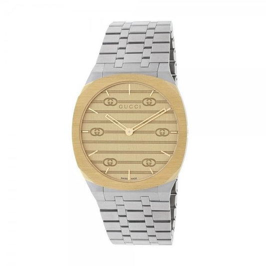 GUCCI 25H 34mm Watch