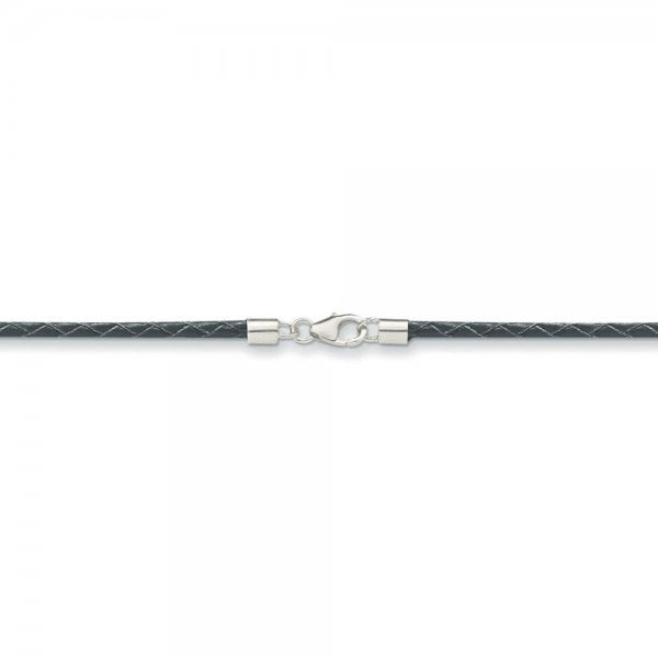 Black Leather Necklace