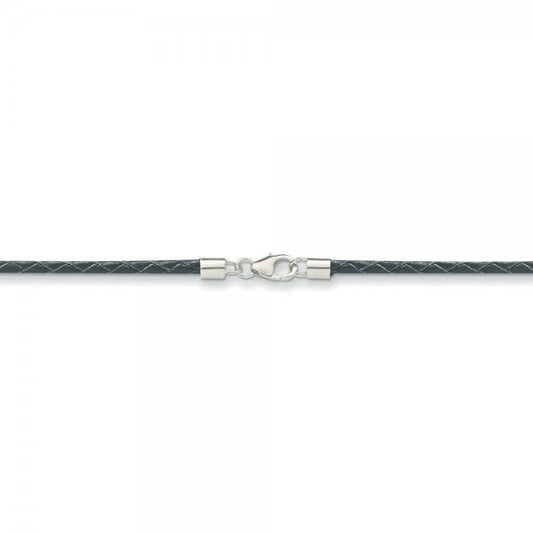 Black Leather Necklace