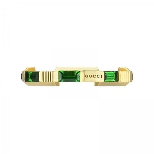 Green Tourmaline Link To Love GUCCI Ring