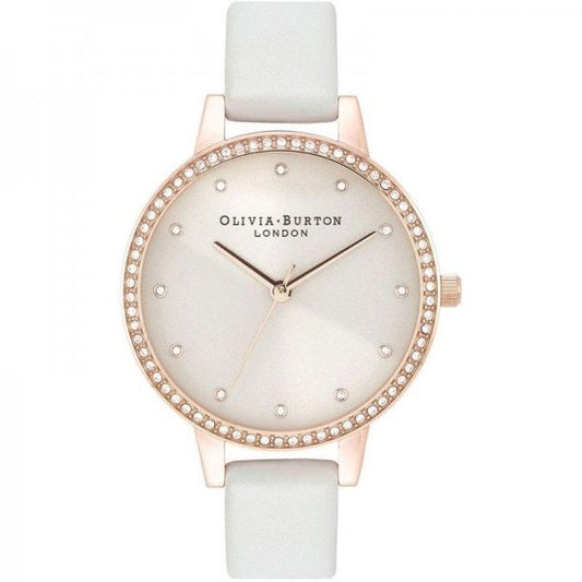 Rose Gold & Blush Leather Strap Watch