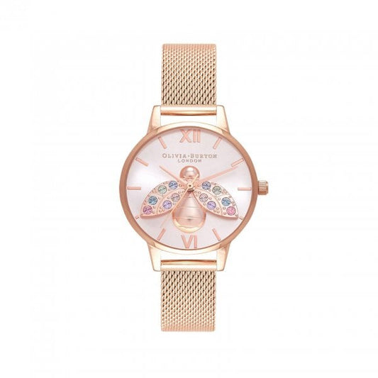 Olivia Burton Rainbow Bee Ladies Watch