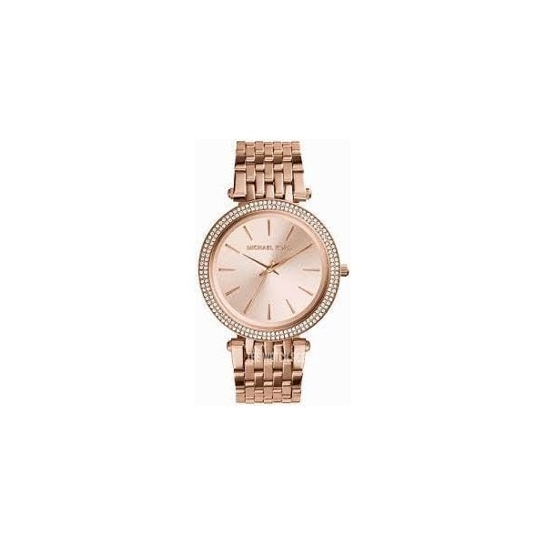 Darci Pavé Rose Gold-Tone Watch