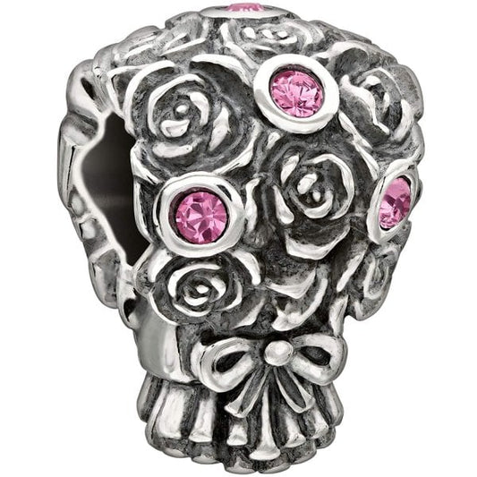Wedding Bouquet Bead Charm