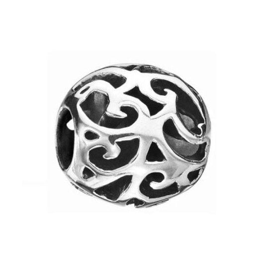 Chamilia Bead Hollow Filigree Charm