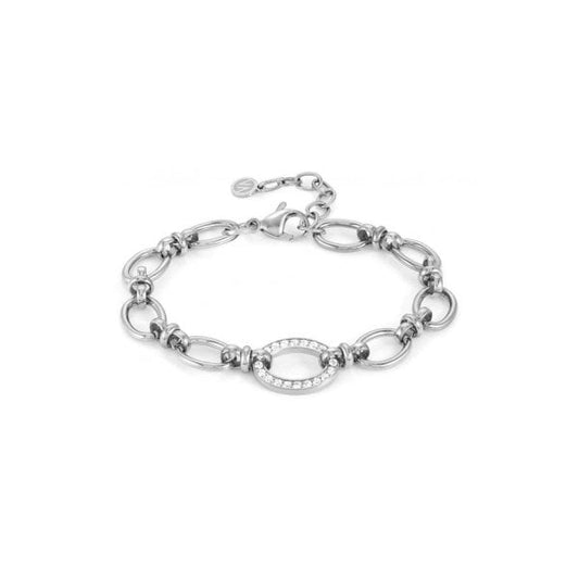Affinity Silver Tone Chain Bracelet