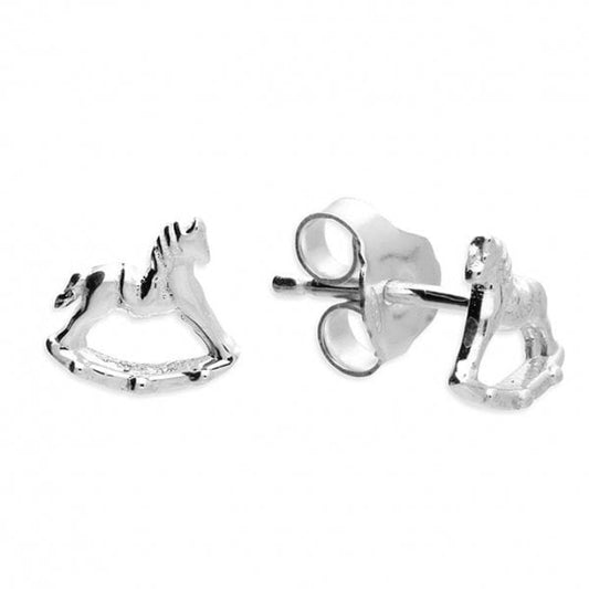 Silver Rocking Horse Studs