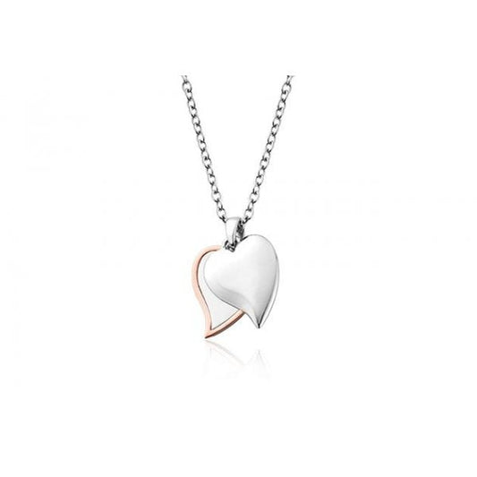 Cwtch Double Heart Drop Pendant