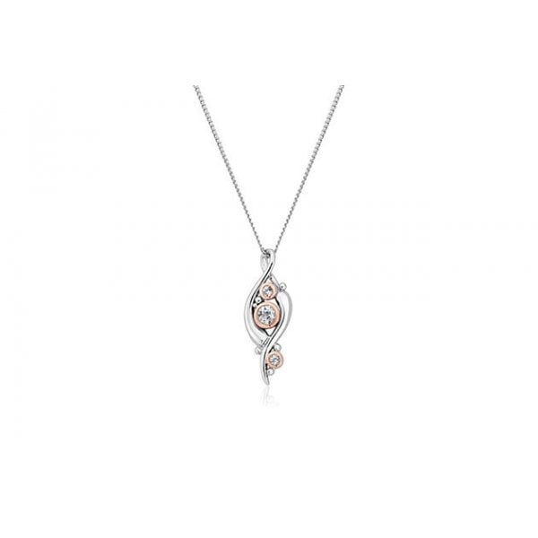 Pistyll Rhaeadr White Topaz Pendant