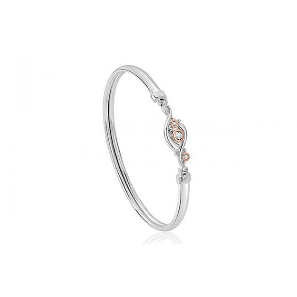 Pistyll Rhaeadr White Topaz Bangle