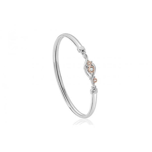Pistyll Rhaeadr White Topaz Bangle