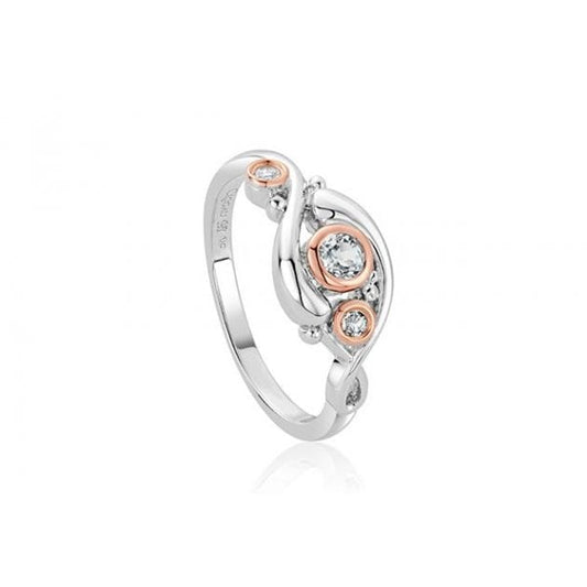 Pistyll Rhaeadr White Topaz Ring