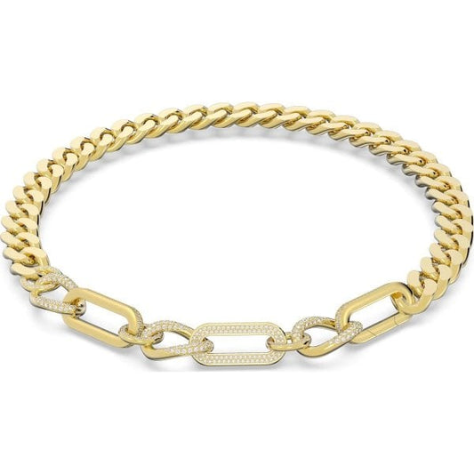 Dextera necklace, Statement, Mixed links, Small