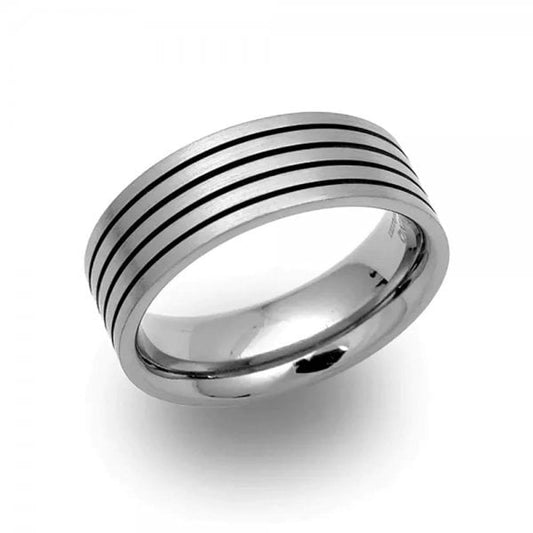 Gents Titanium Ring - Size 62