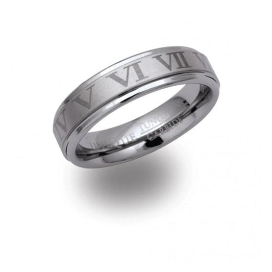 Gents Tungsten Carbide Ring 6mm - Size 64