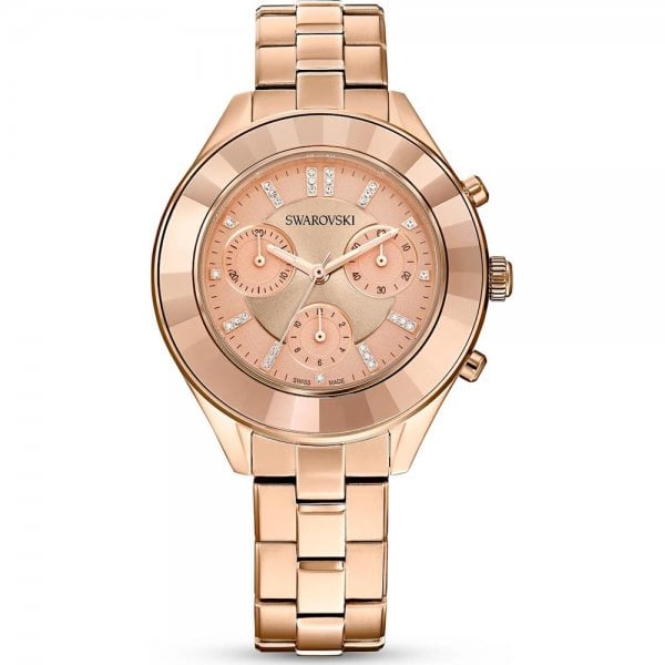 Octea Lux Sport watch, Swiss Made, Metal bracelet