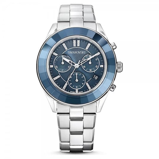 Octea Lux Sport watch, Swiss Made, Metal bracelet