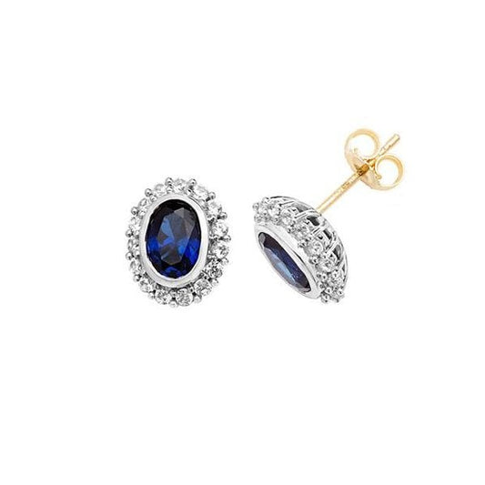 9ct Yellow Gold Stud Earrings
