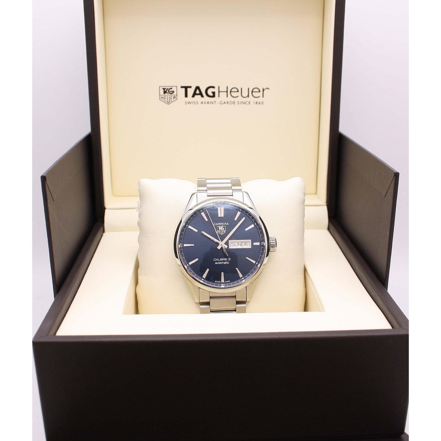 Men's Steel Carrera Calibre 5