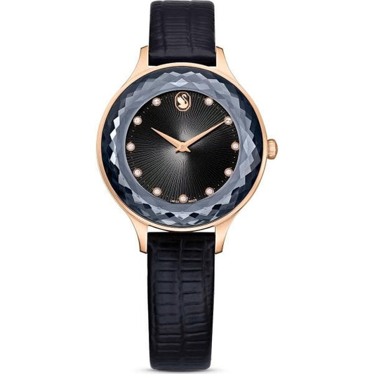 Octea Nova watch, Swiss Made, Leather strap