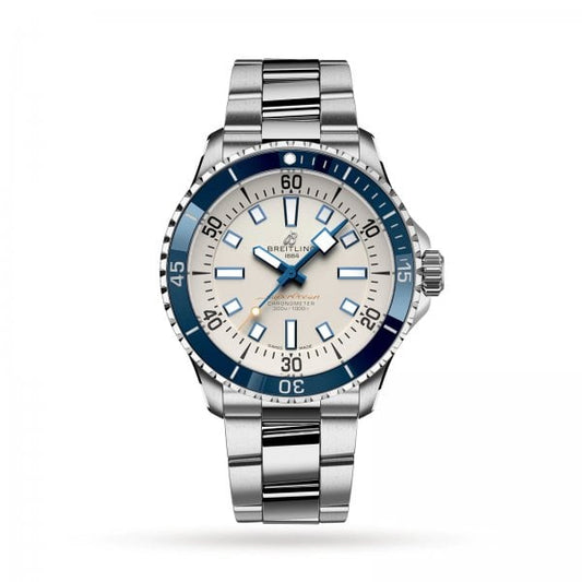 Superocean 42mm Mens Watch Silver