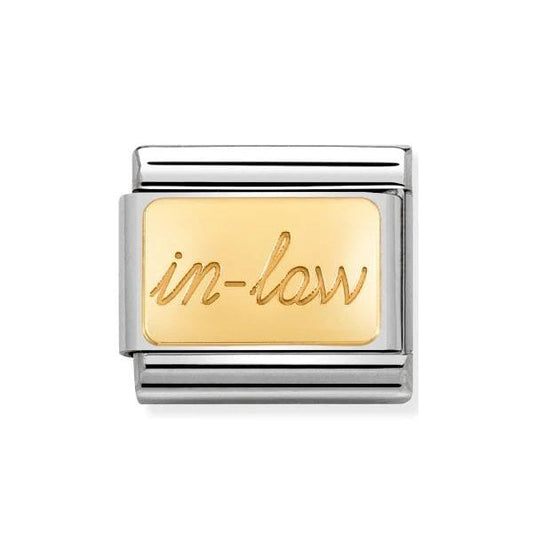 Gold In Law Charm