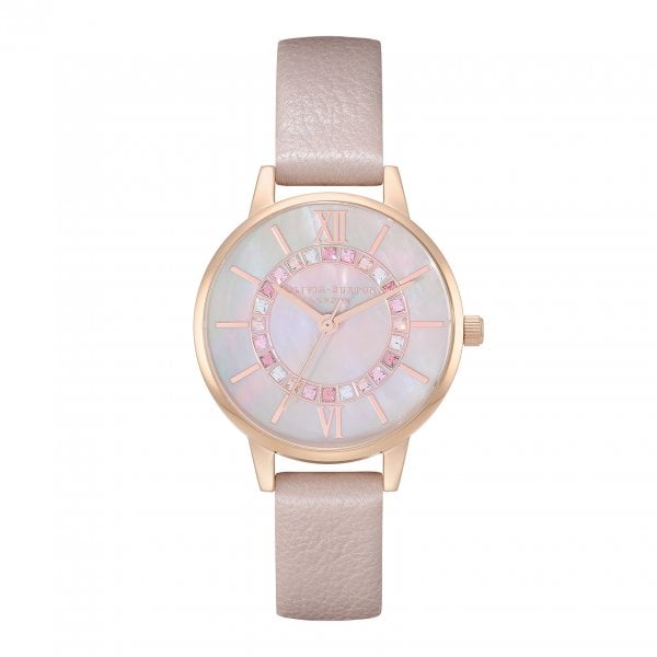 Sparkle Wonderland Pearl Pink & Rose Gold Watch