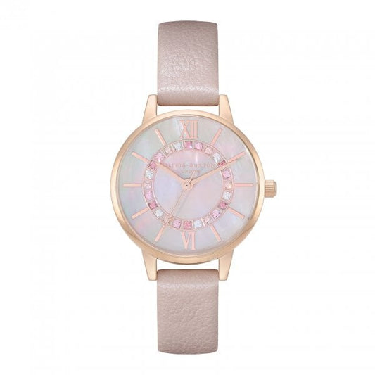 Sparkle Wonderland Pearl Pink & Rose Gold Watch