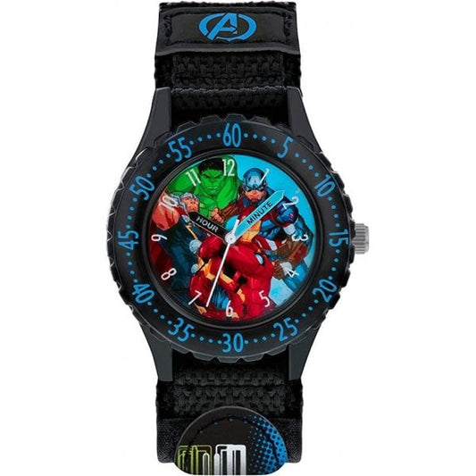 Avengers Boys Analogue Quartz Watch with Textile