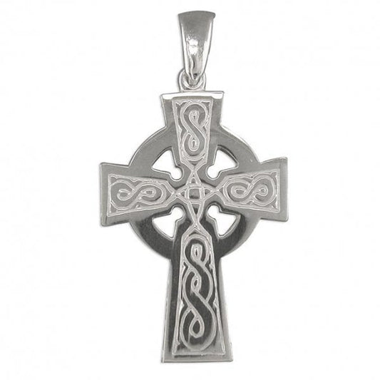 Sterling Silver Cross Large heavy celtic