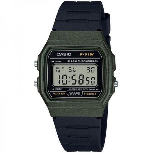 F-91WM-3AEF Classic Unisex Watch