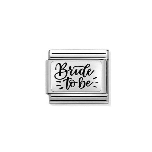 Silver Bride To Be Charm