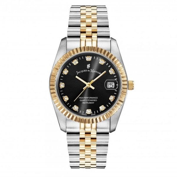 Inspiration 36mm Silver, Gold & Black Ladies Watch