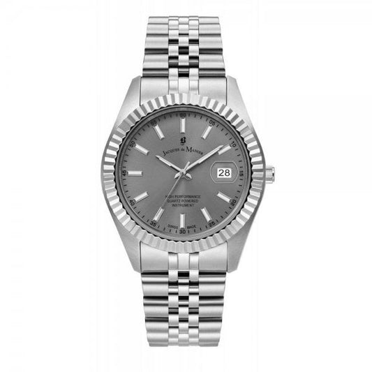 Inspiration Business 40mm Silver and Grey Dial